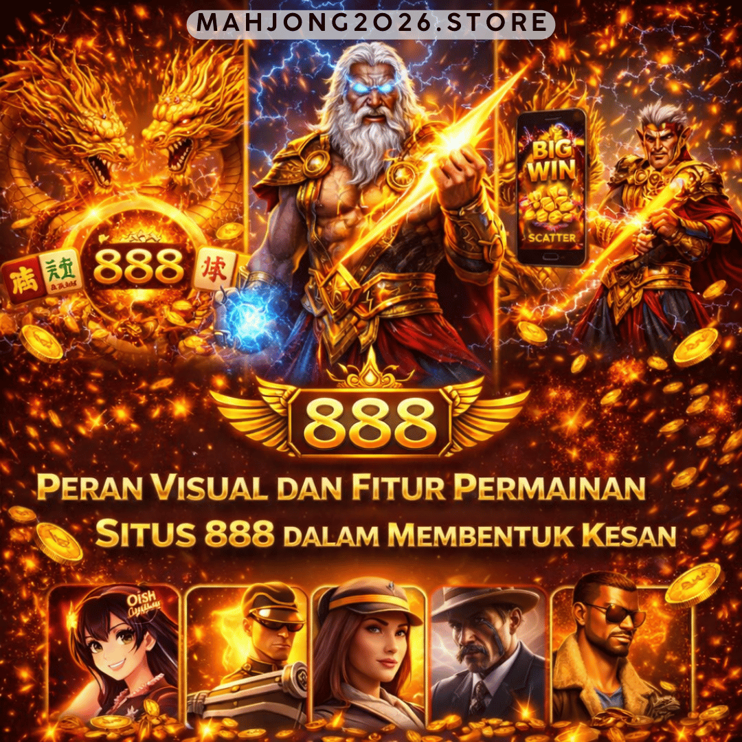 visual dan fitur permainan situs 888